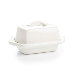 Chantal White Mini Butter Dish